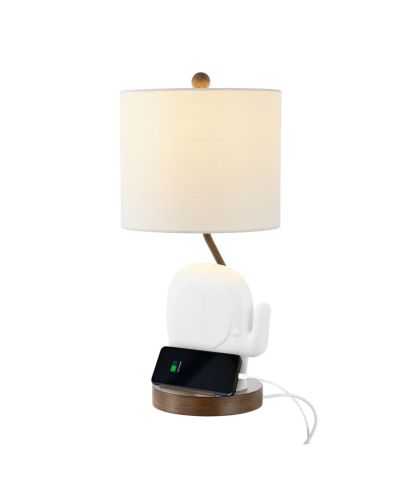 Детская настольная LED лампа Ellie Bohemian Elephant с подставкой для телефона и портом USB charging