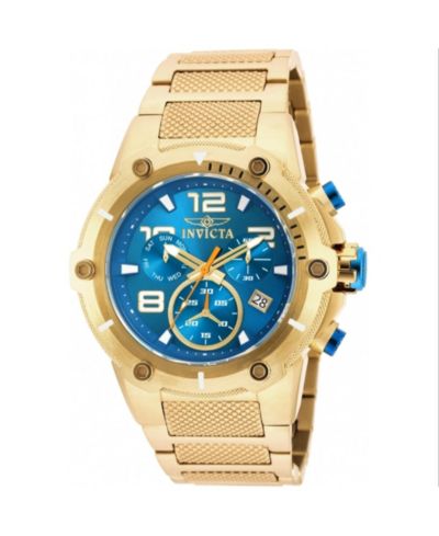 Invicta Men's 19532 Speedway Quartz Chronograph Blue Dial Watch