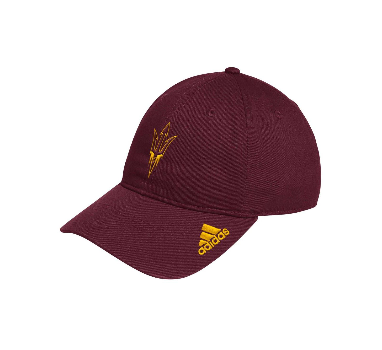 Adidas Men's Maroon Arizona State Sun Devils Locker Room Logo Slouch Adjustable Hat