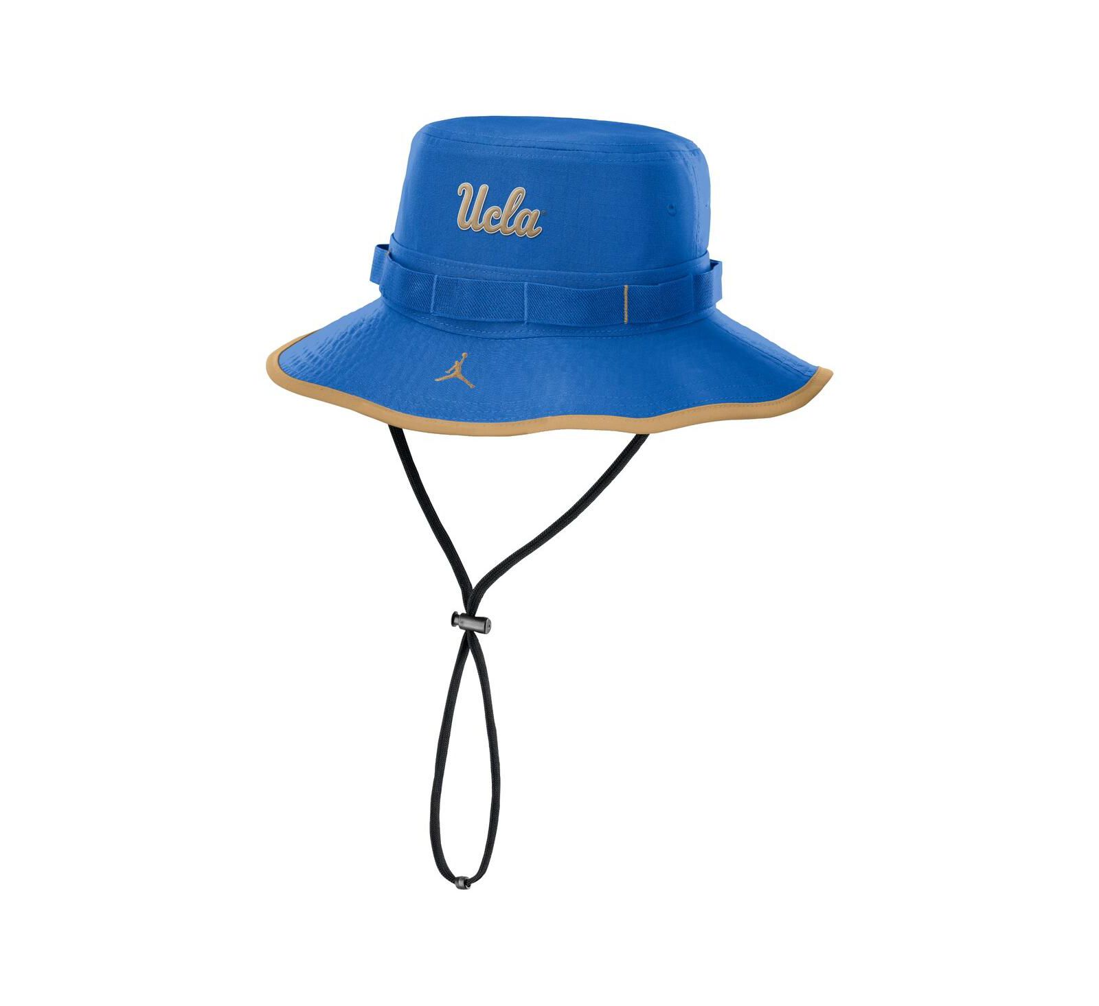 Мужская панама Jordan Blue UCLA Bruins 2024/25 On-Field Apex Performance Boonie Bucket Hat