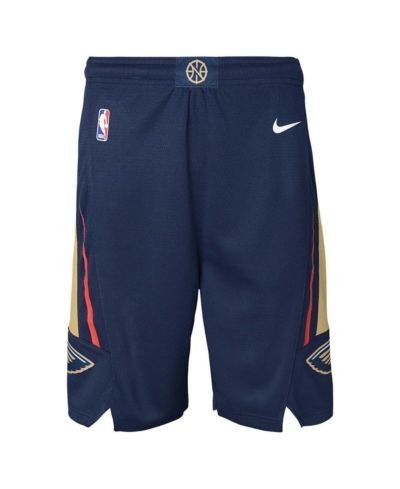 Шорты Nike Big Boys and Girls Navy New Orleans Pelicans Performance