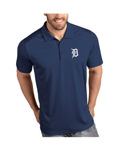 Antigua Men's Navy Detroit Tigers Tribute Polo