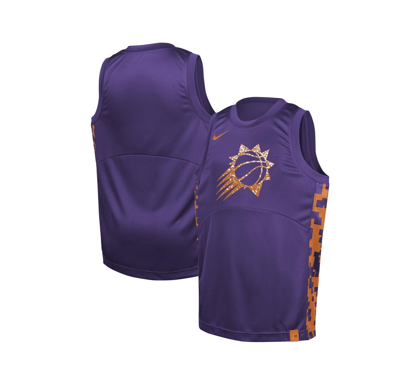 Nike Детская джерси Phoenix Suns Courtside Starting Five Purple