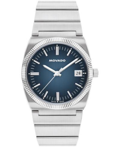 Мужские часы Movado Ondoplan Swiss Quartz Stainless Steel 36mm