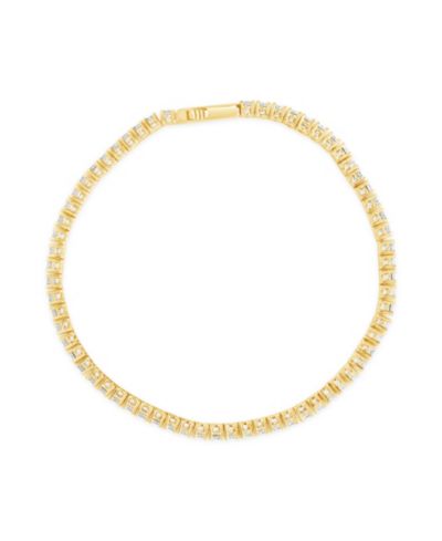 Sterling Forever Alicia Cubic Zirconia Tennis Bracelet