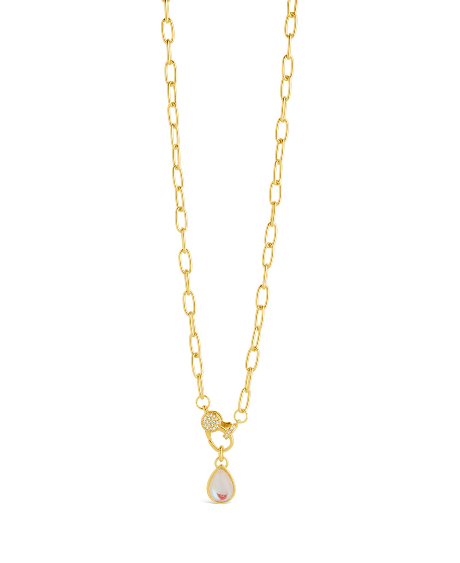 Цепочка с кулоном Sterling Forever Tay Moonstone