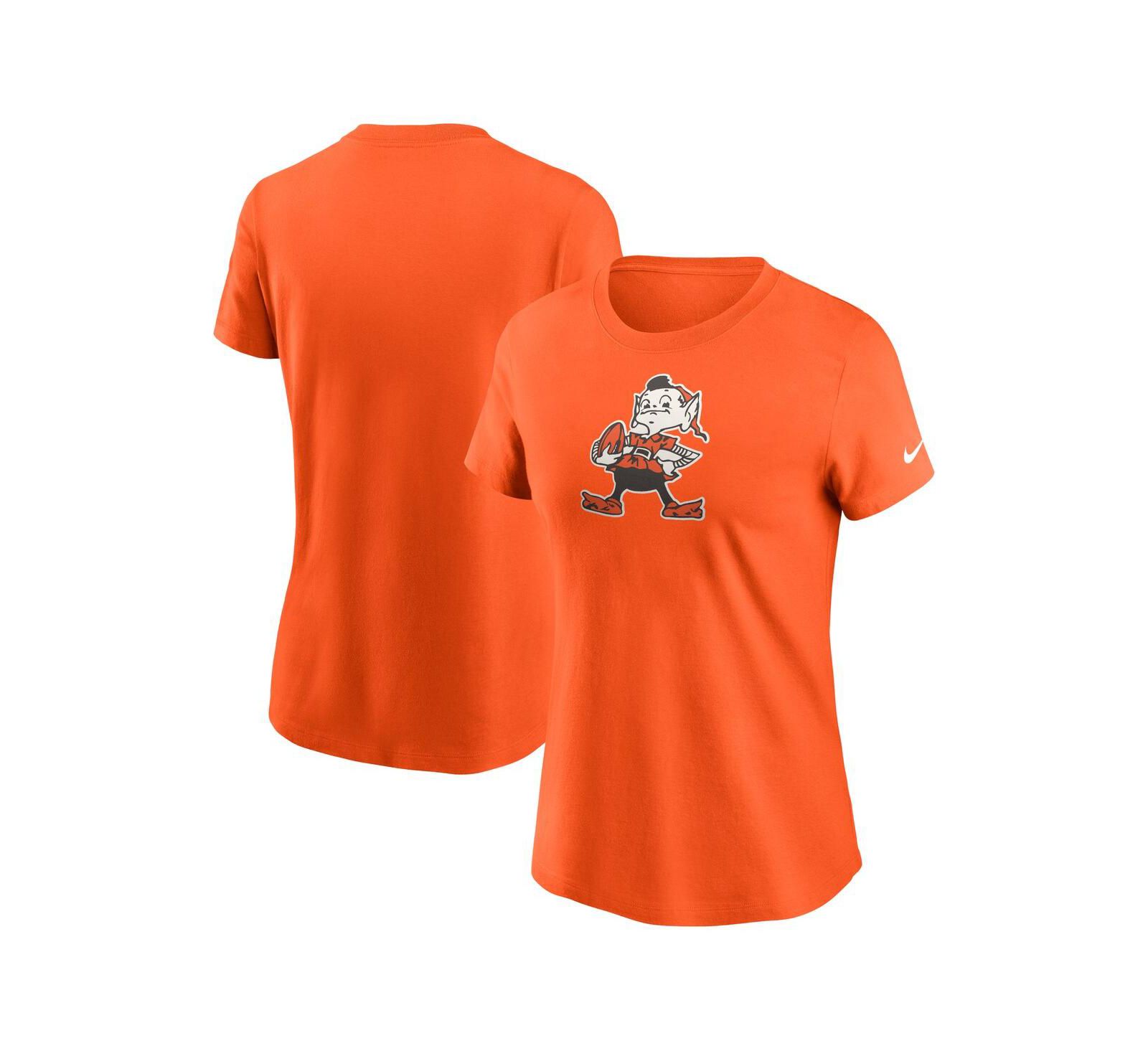 Nike Женская футболка Cleveland Browns Primary Logo Orange