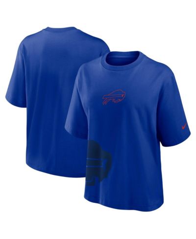 Женская футболка Nike Royal Buffalo Bills Boxy T-Shirt