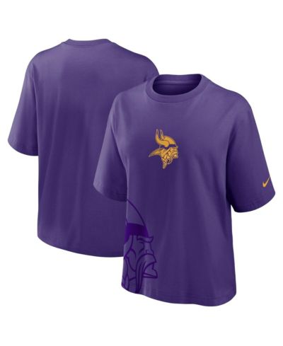 Футболка Nike Women's Purple Minnesota Vikings Boxy