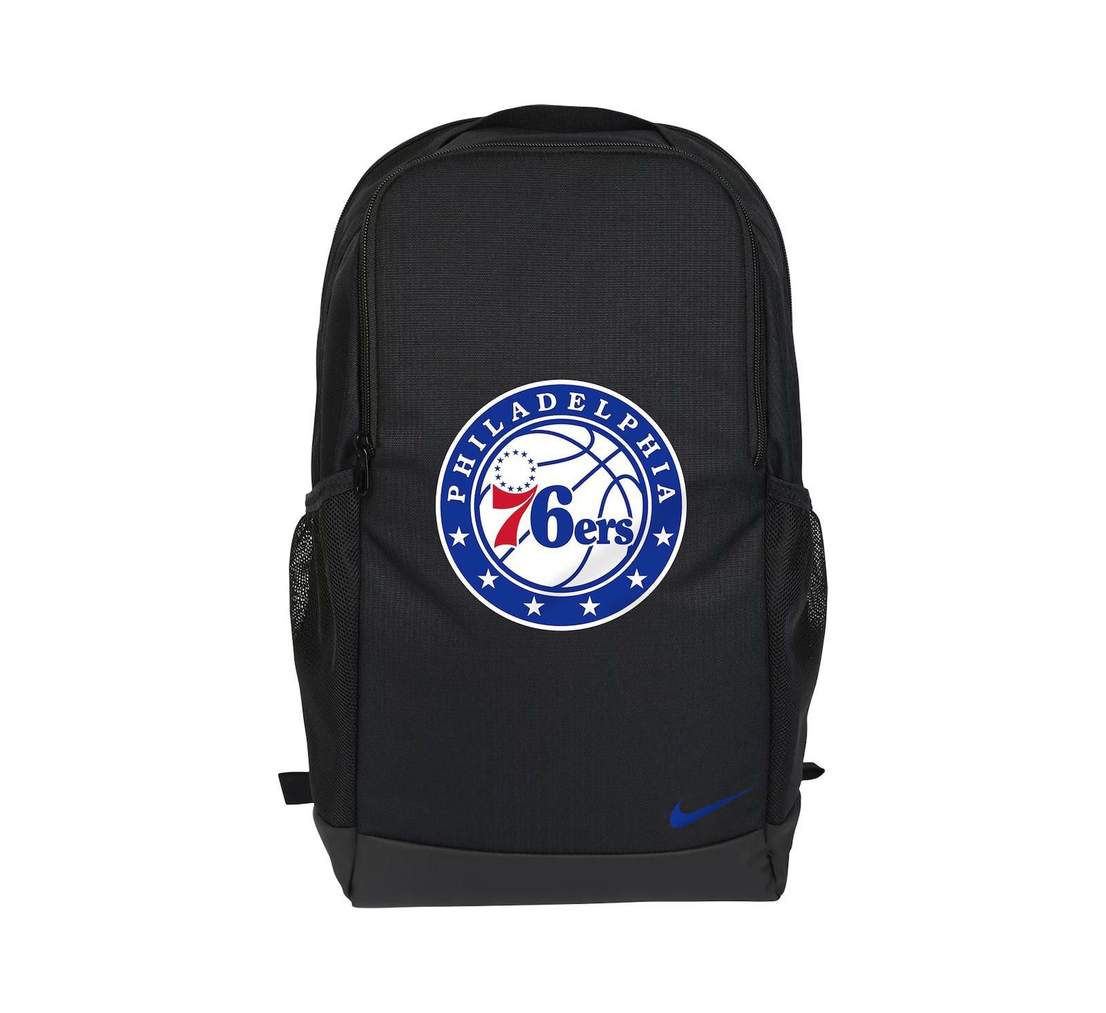 Nike Black Philadelphia 76ers Brasilia Backpack