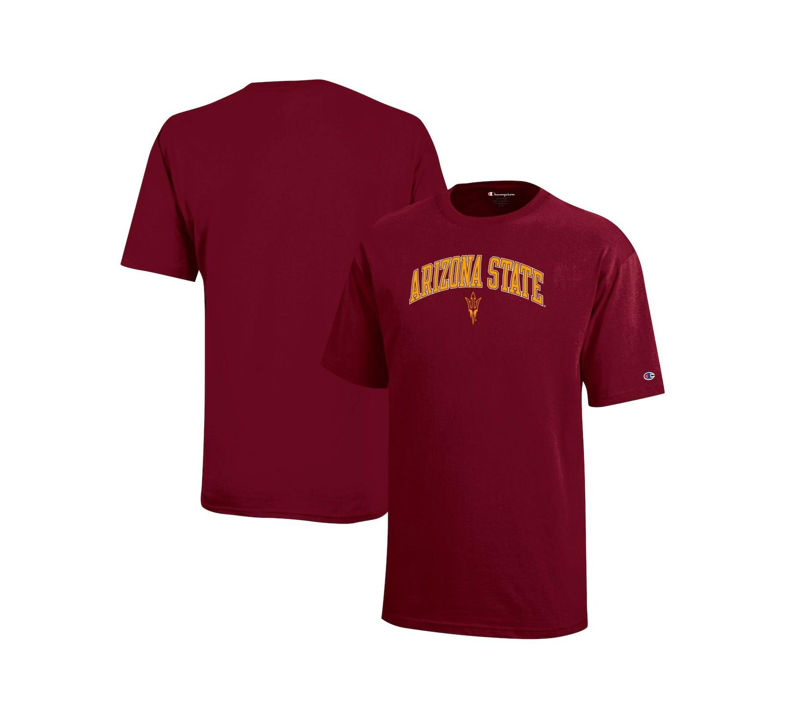Детская футболка Champion Arizona State Sun Devils Maroon Arch Over Logo