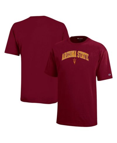 Детская футболка Champion Arizona State Sun Devils Maroon Arch Over Logo