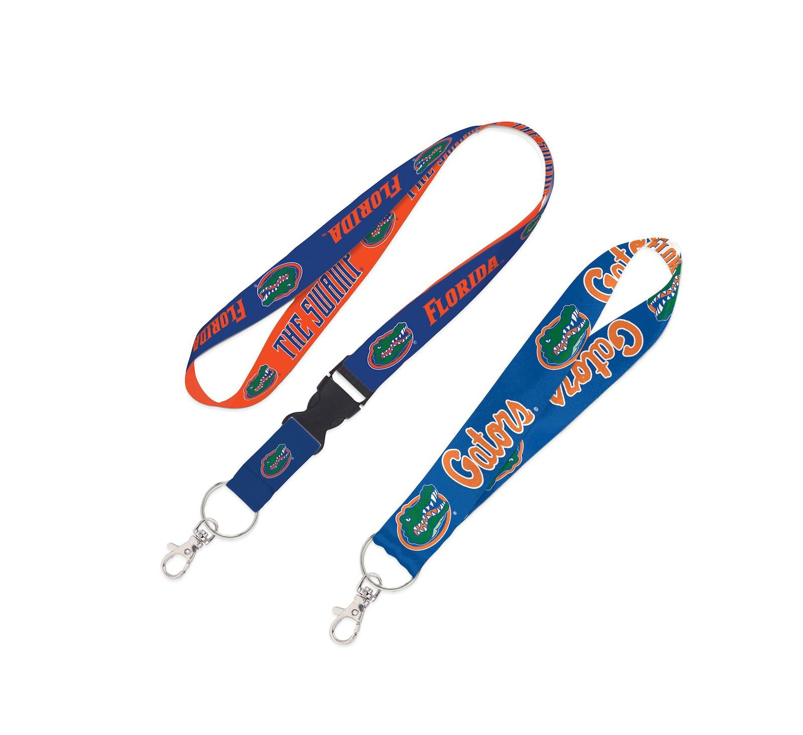 Wincraft Florida Gators 2-Pack Lanyard with Detachable Buckle Key Strap Set