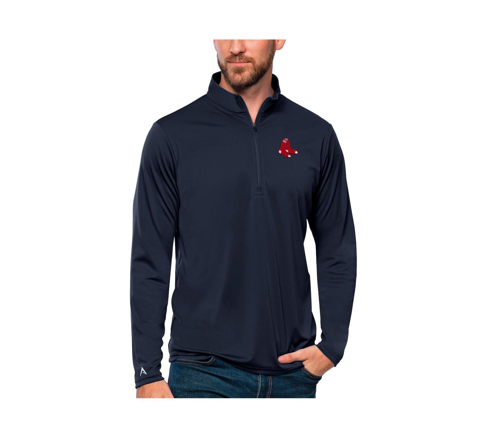 Пуловер Antigua Men's Navy Boston Red Sox Tribute