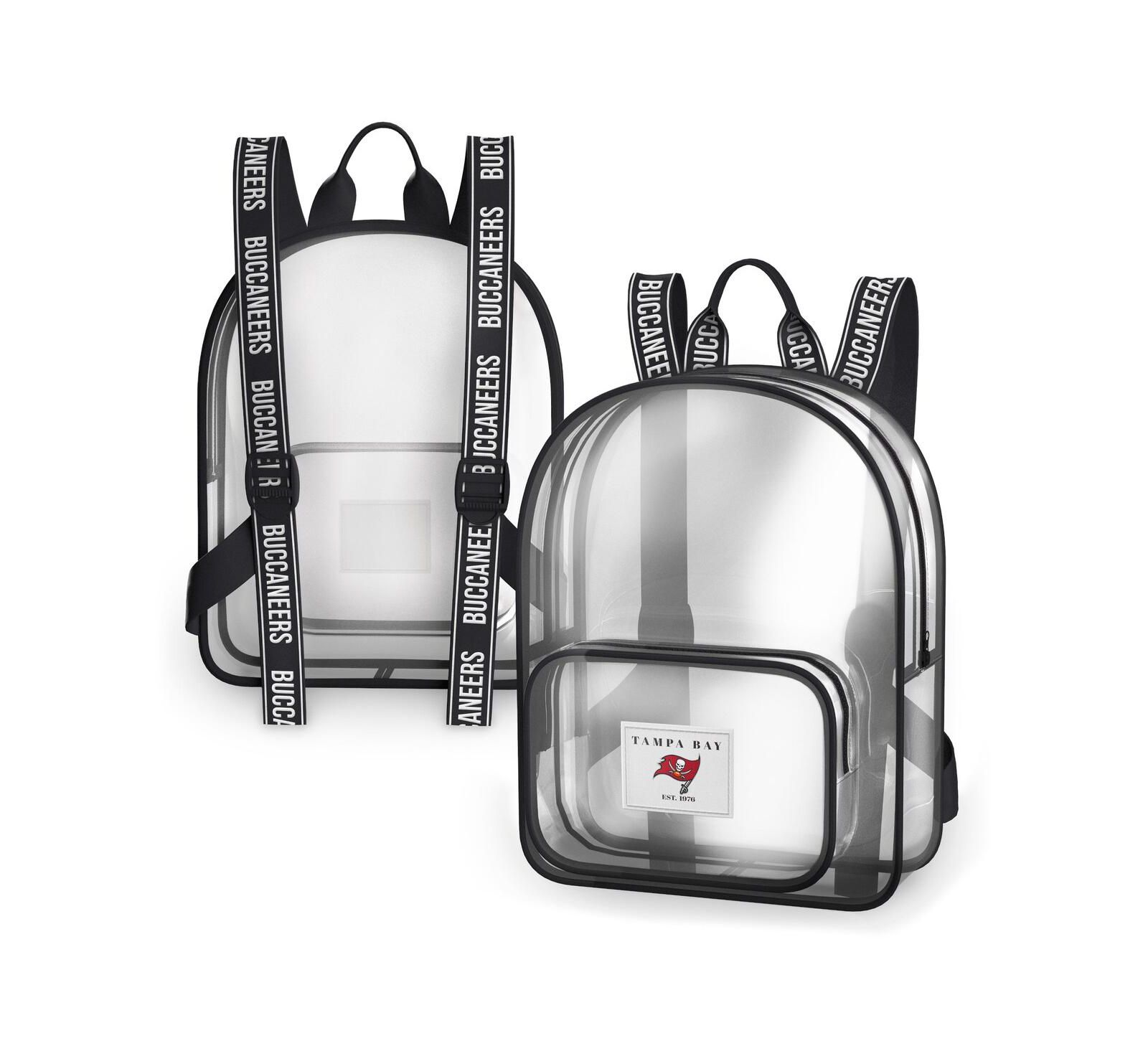 WEAR by Erin Andrews Tampa Bay Buccaneers Clear Stadium Backpack