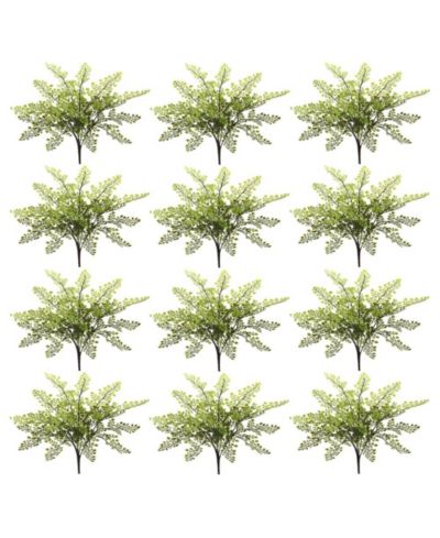 Искусственное растение Slickblue Maidenhair Fern для декора (набор из 12 штук)