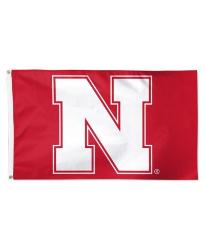 Односторонний флаг Wincraft Nebraska Huskers с основным логотипом, 3' x 5'