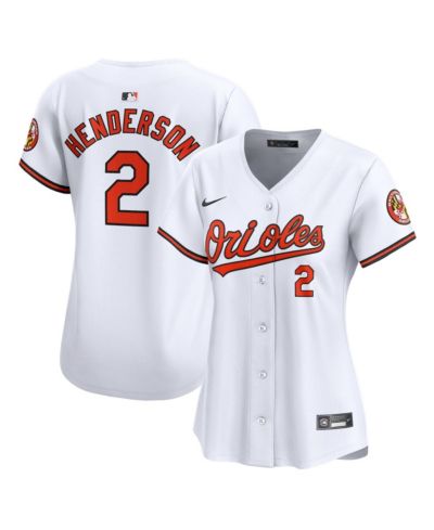 Женская игровая джерси Nike Gunnar Henderson White Baltimore Orioles Home Limited Player