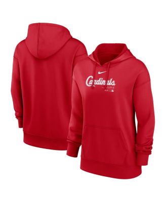 Nike Women's Red St. Louis Cardinals Authentic Collection Performance Pullover Hoodie