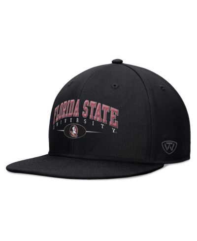 Мужская кепка Top of the World Florida State Seminoles Bullpen Snapback, черная