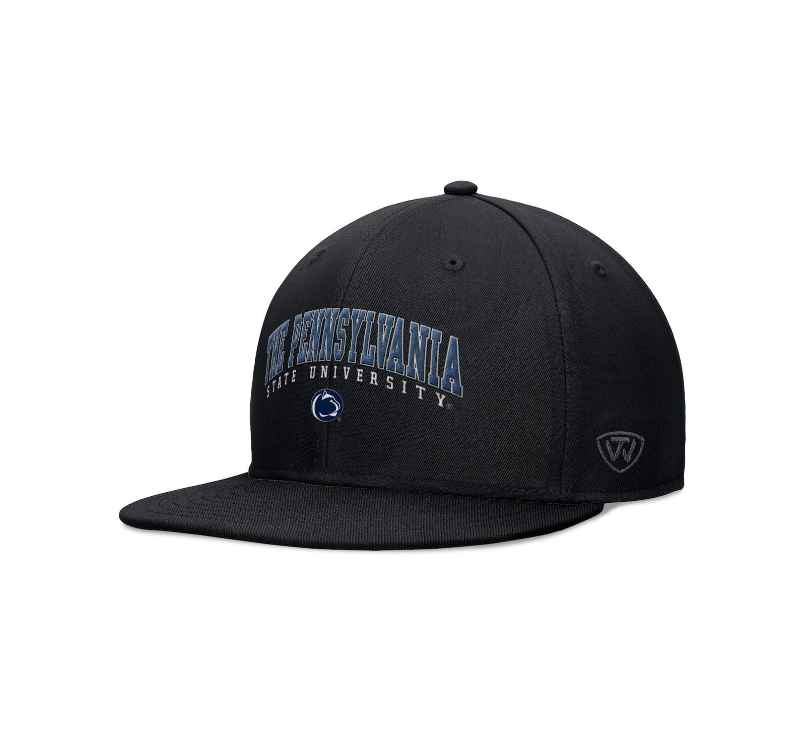Top of the World Men's Black Penn State Nittany Lions Bullpen Snapback Hat