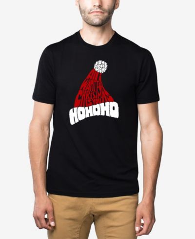 LA Pop Art мужская футболка из смеси хлопка и полиэстера All I Want for Christmas is You