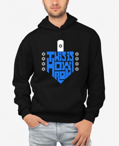 LA Pop Art Мужская толстовка с капюшоном и принтом
