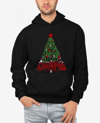 Мужской свитшот LA Pop Art Have Yourself a Merry Little Christmas Word Art Hooded