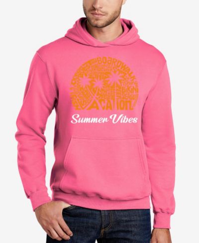 Мужское худи LA Pop Art Summer Vibes Word Art