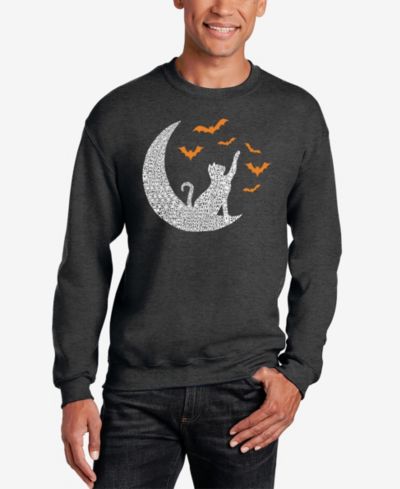 Мужское свитшот LA Pop Art Lunar Bats Word Art