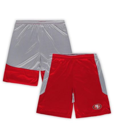 Fanatics Мужские шорты San Francisco 49ers Scarlet/Silver