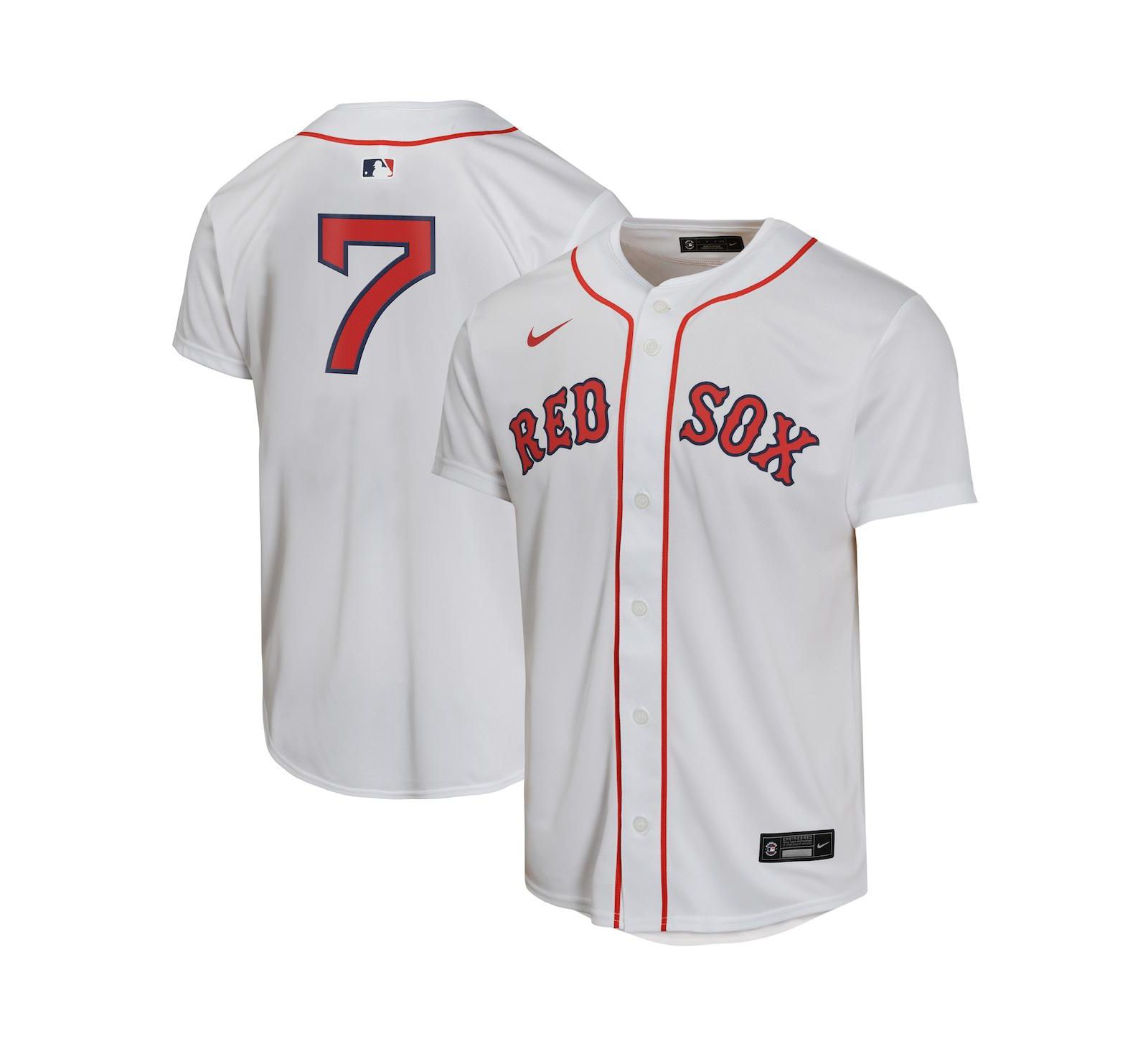 Детская игровая джерси Nike Masataka Yoshida White Boston Red Sox