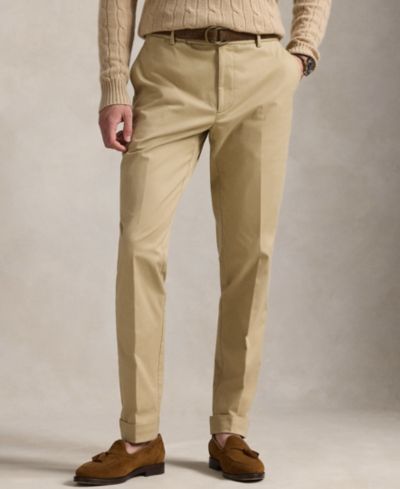 Polo Ralph Lauren Мужские брюки чинос из стрейч ткани