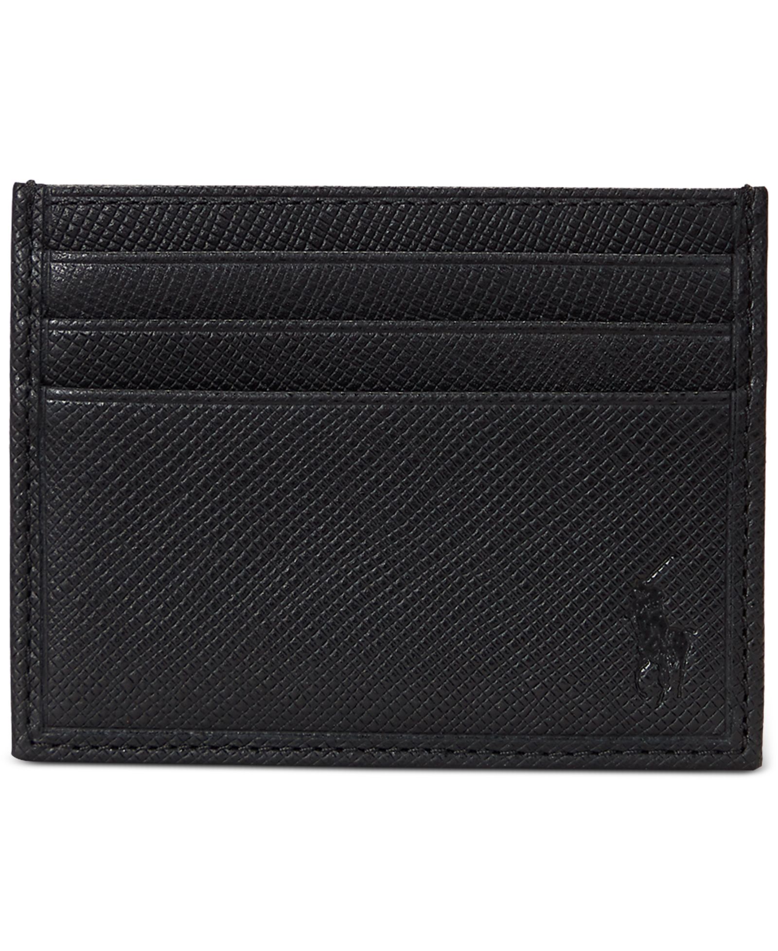 Мужской кожаный картхолдер Polo Ralph Lauren Saffiano