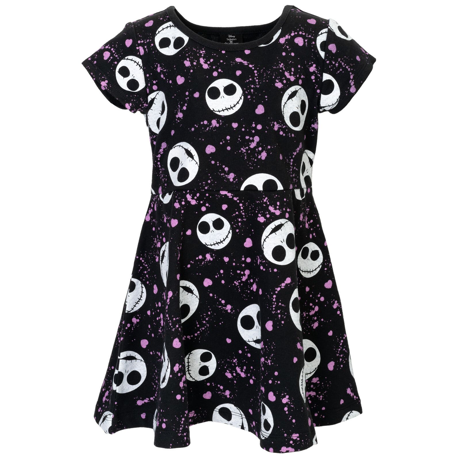 Nightmare Before Christmas Детское платье Skater Dress Bambi Jack Skellington