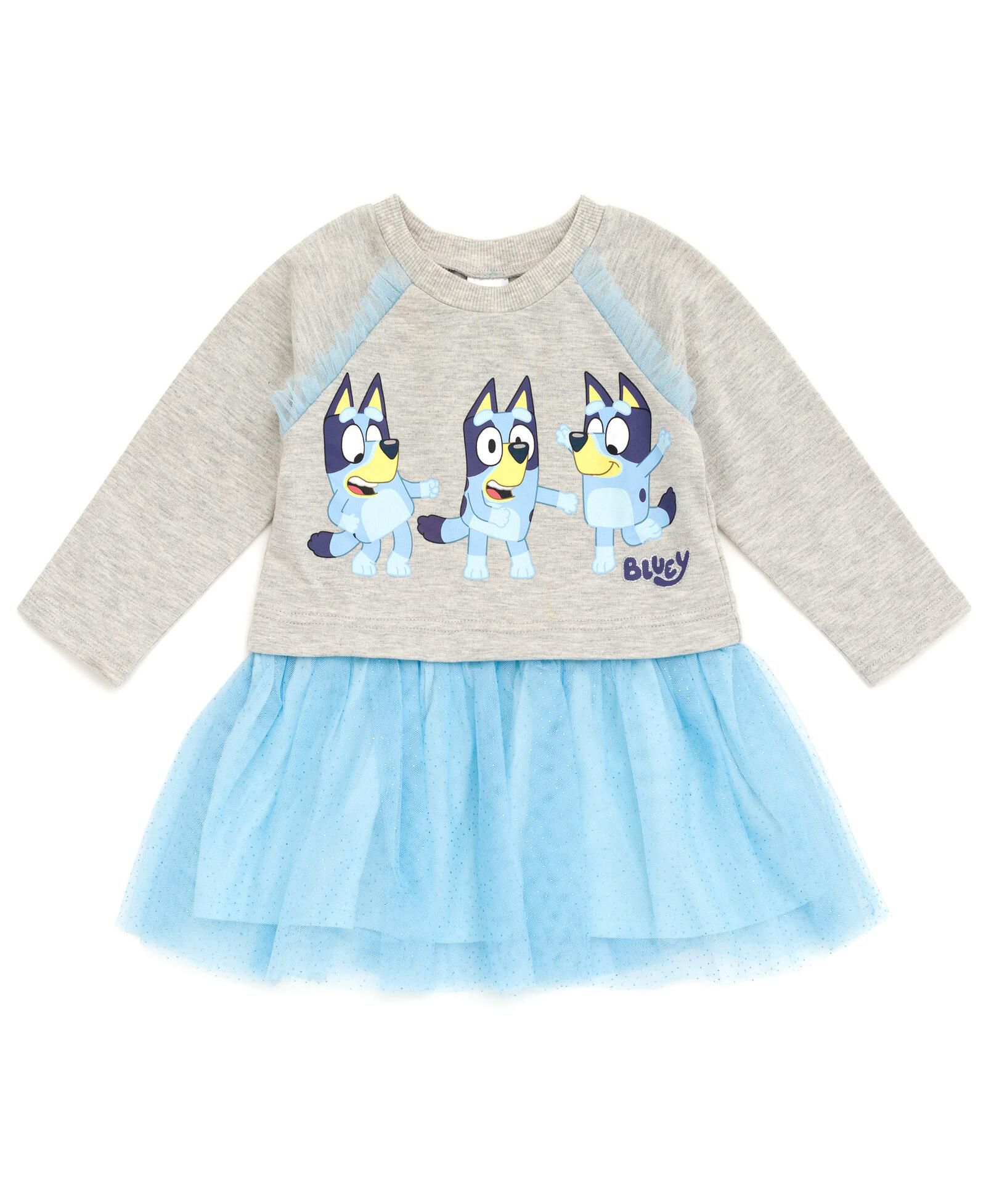 Детское платье Bluey French Terry