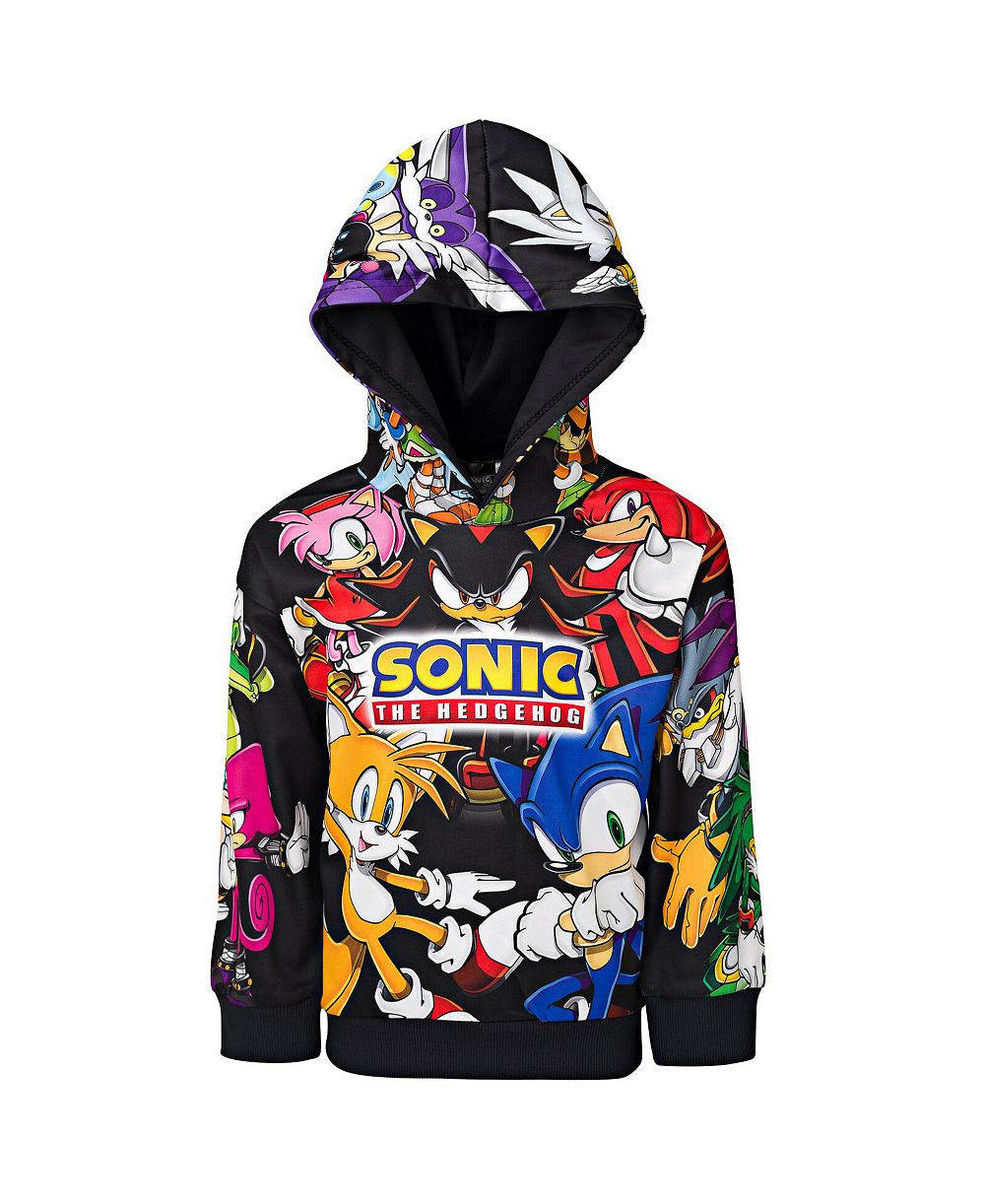 Sega Boy's (4-20) Athletic Fleece Hooded Sweatshirt