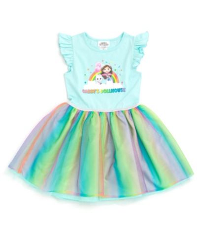 Gabby's Dollhouse Toddler Girls Sleeveless Tutu Dress