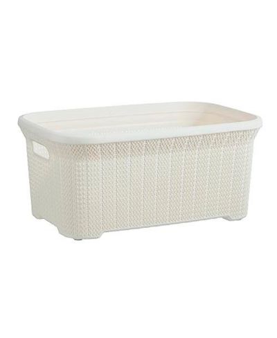 Плетеная корзина для белья Superio 40 L Knit Design