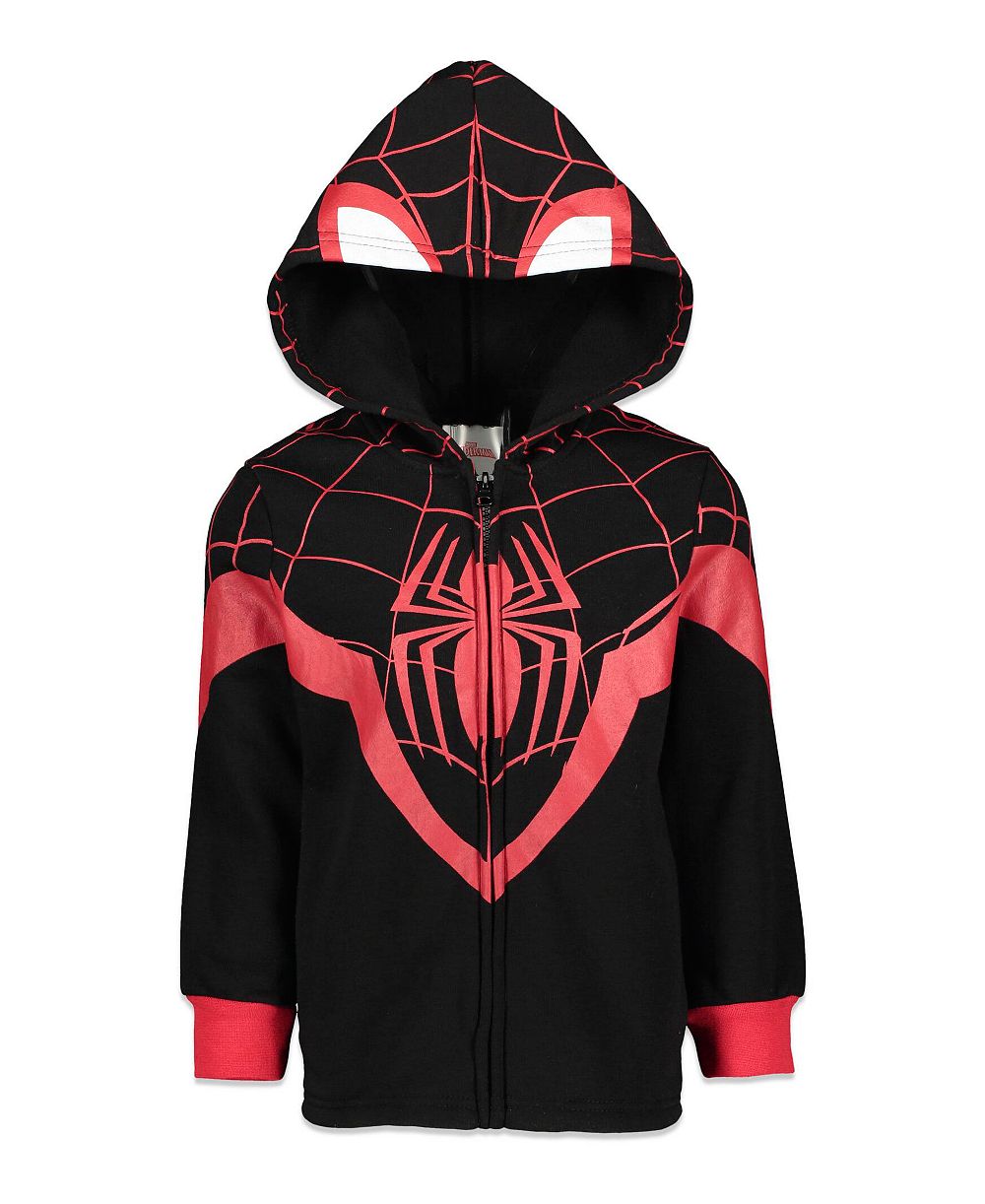 Мужской худи с капюшоном на молнии Marvel Toddler Boys Spider-Man Spider-Verse Venom