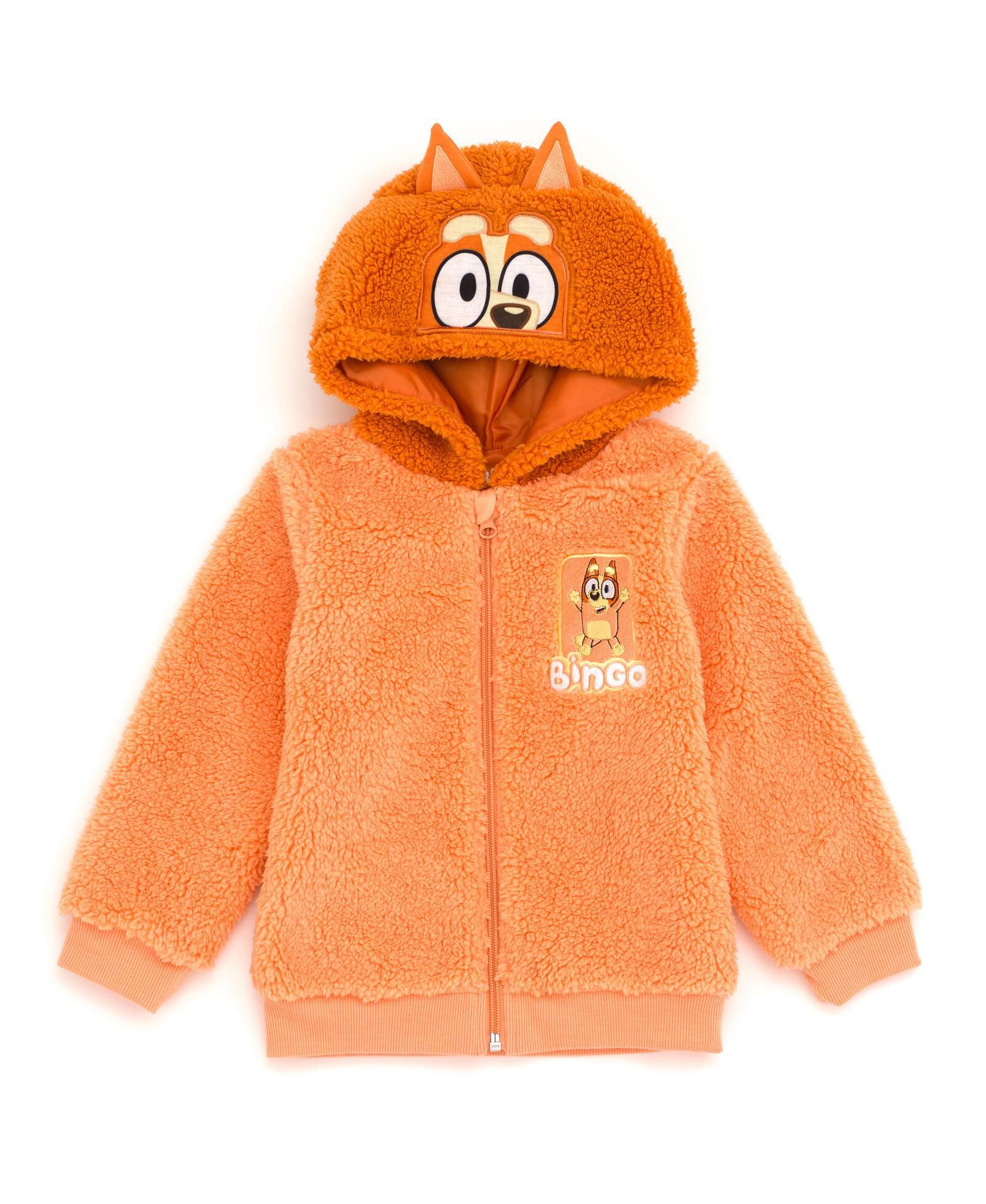 Худи Bluey Boys Bingo Cozy Sherpa Zip Up Cosplay