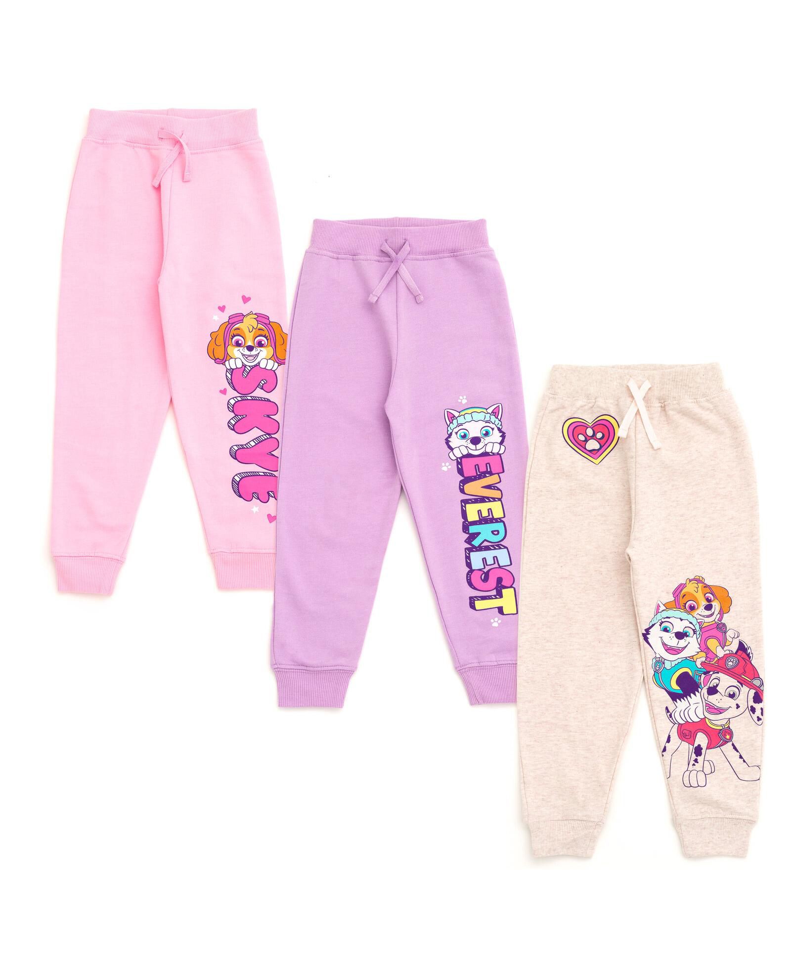 Детские брюки Paw Patrol Fleece, комплект из 3 шт (2T - 7-8)