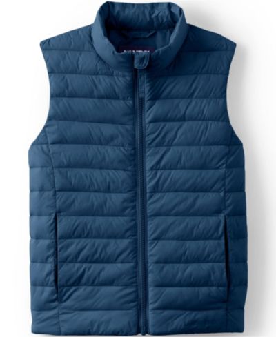 Детская утепленная жилетка Lands' End Kids FeatherFree Insulated Packable Vest