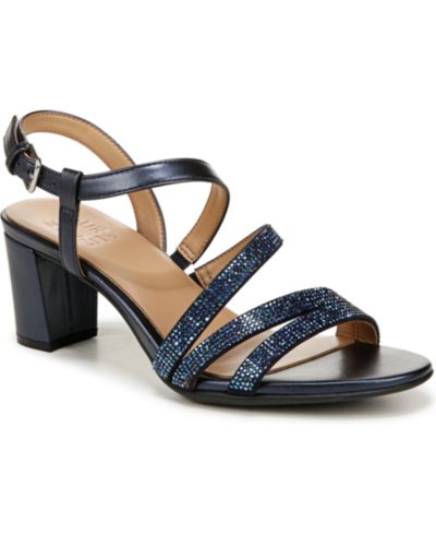 French Navy Faux Leather