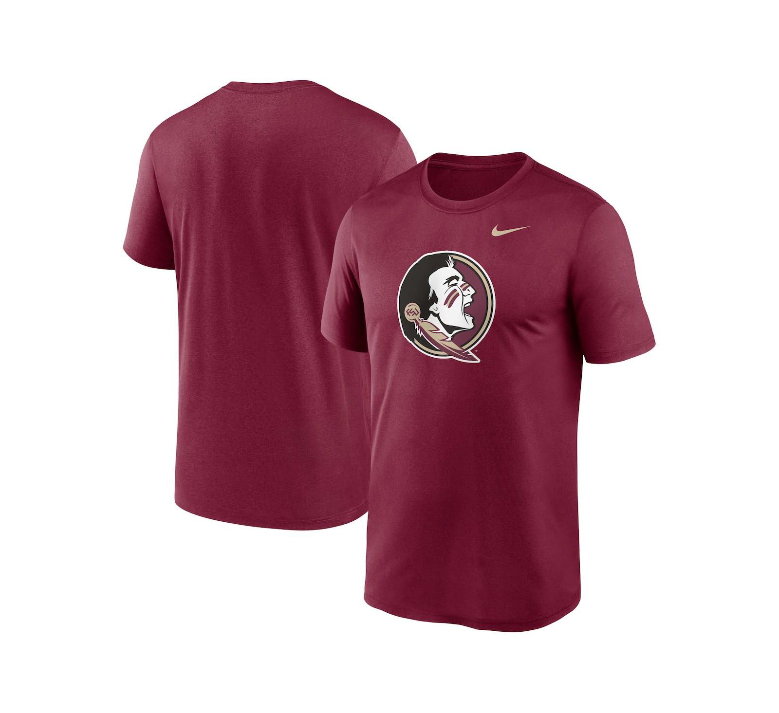 Футболка Nike Men's Garnet Florida State Seminoles Primetime Legend Logo T-Shirt