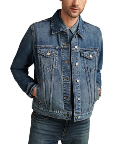 Lucky Brand Мужская джинсовая куртка Trucker