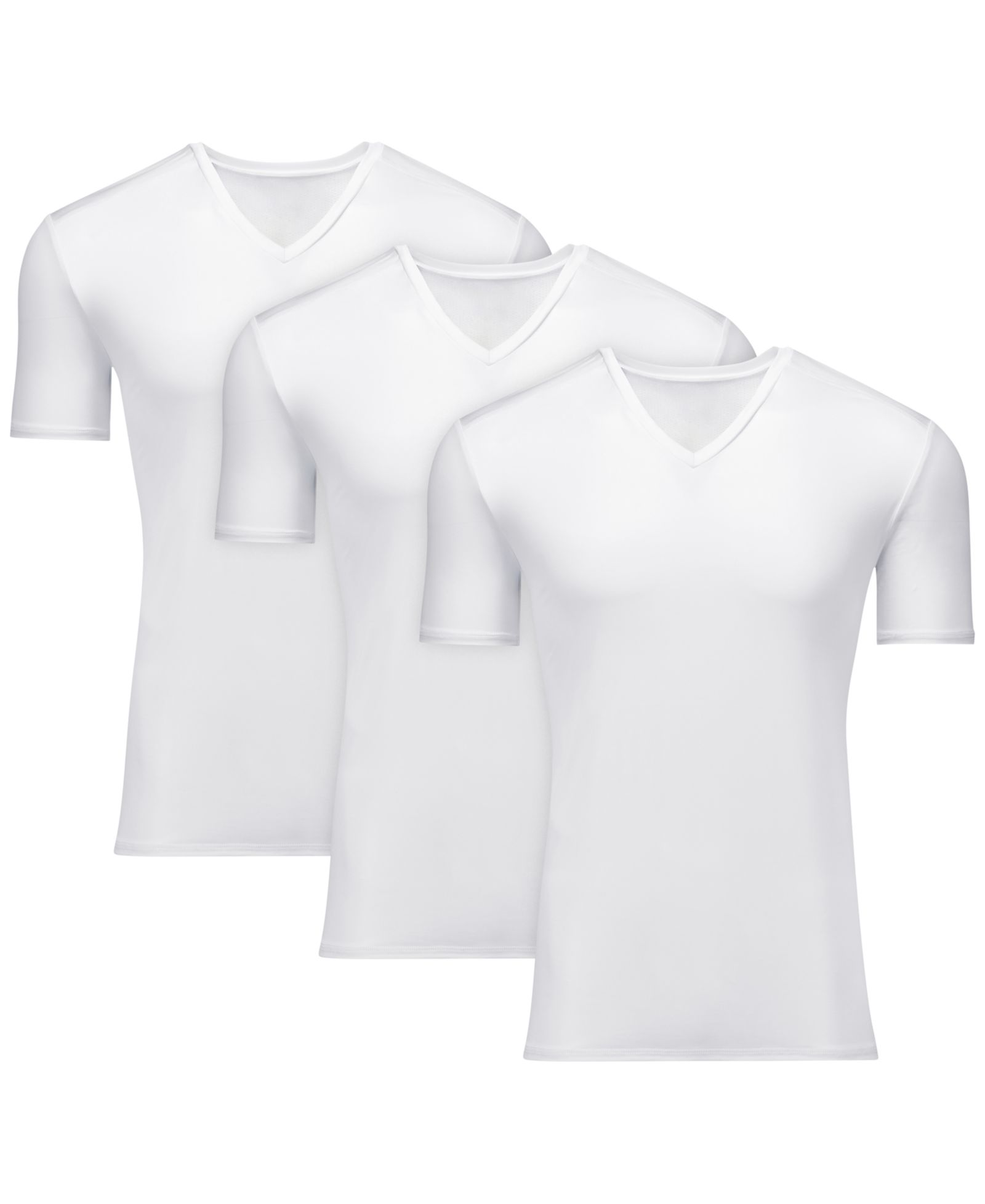Hanes Men's 3pk. Ultimate MOVES X-Temp Performance V-Neck T-Shirts