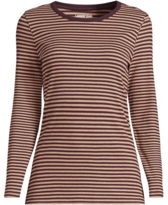 Rich coffee/heather stripe