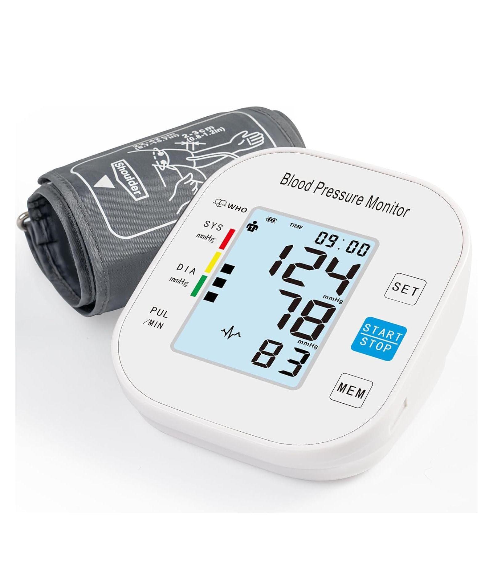 Blood Pressure Monitors Automatic Upper Arm Dual User