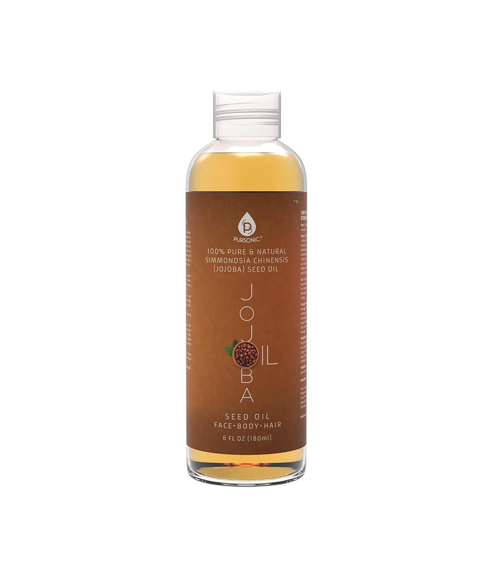 100% Pure & Natural Golden Jojoba Oil 6 Oz